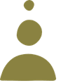 Icon 3 übereinander schwebende Kreise symbolisieren einen Körper